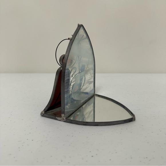 Stained Glass Christmas Nativity Scene Holy Family Tea Light Holder - Picture 5 of 9